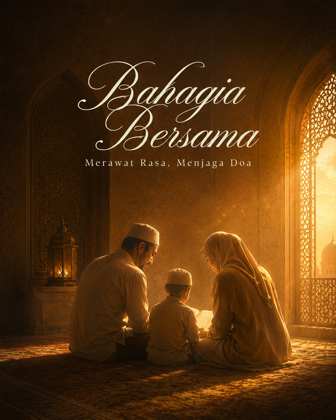 Poster Umrah Bahagia Bersama
